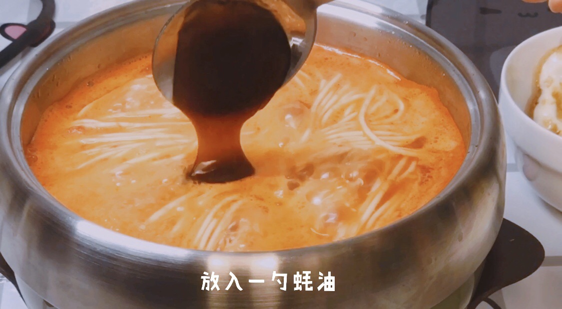 番茄浓汤餐蛋面