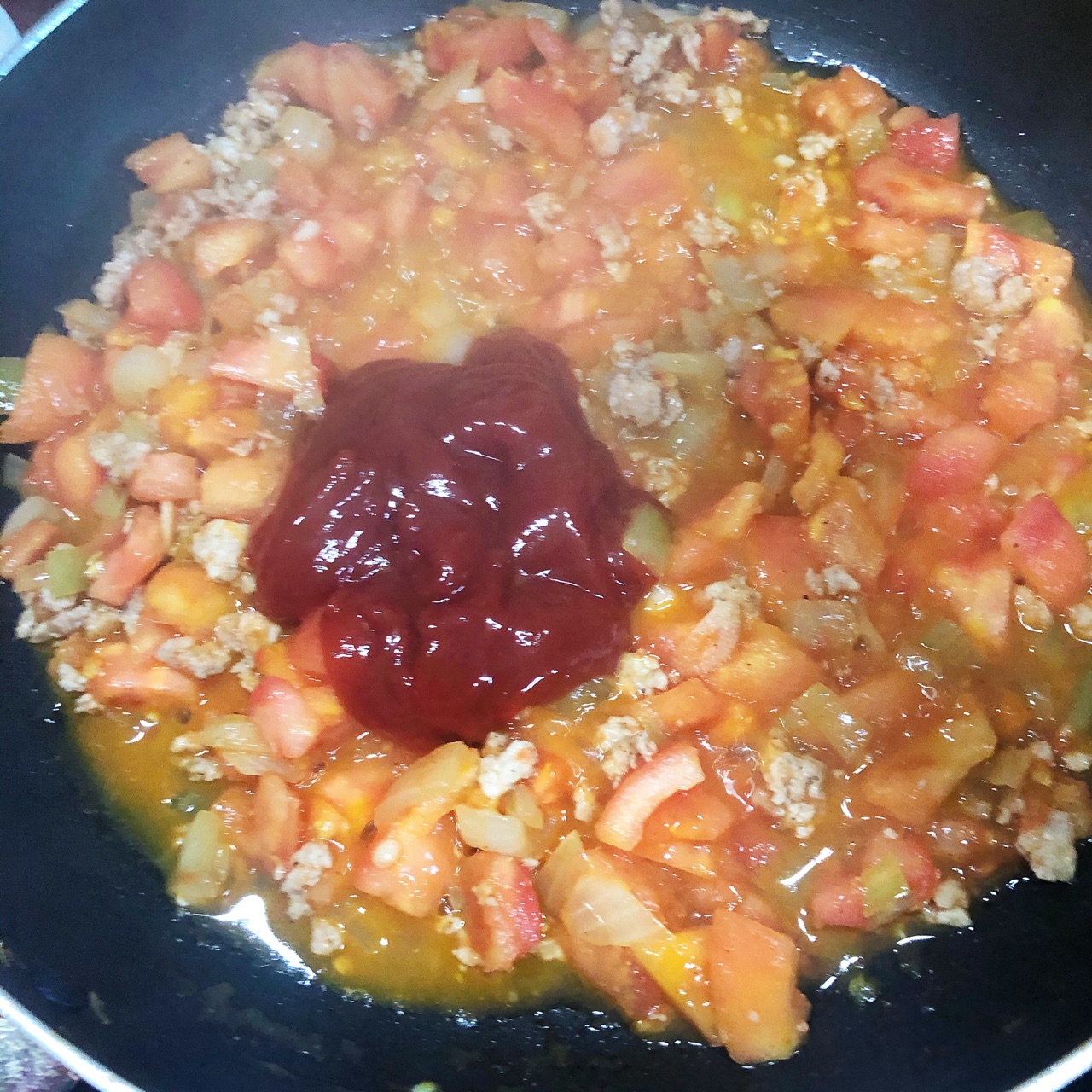 番茄肉酱意大利面