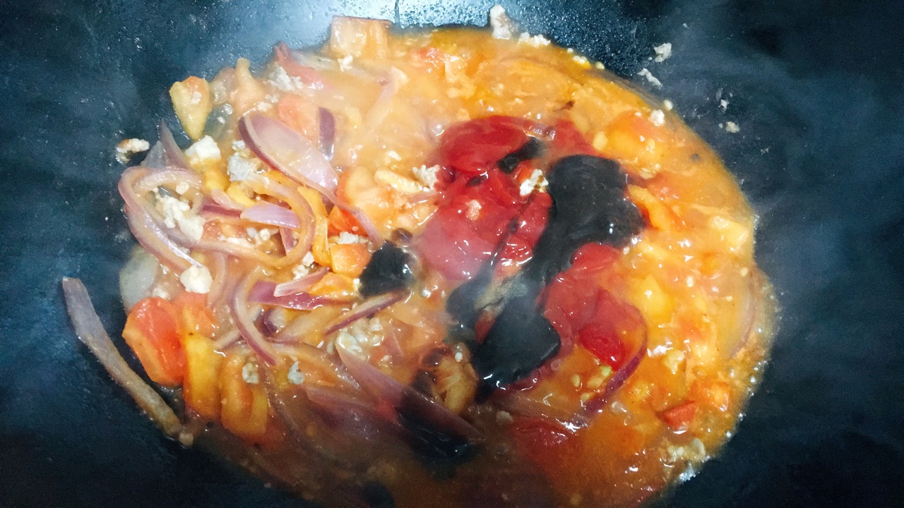 番茄肉酱意面