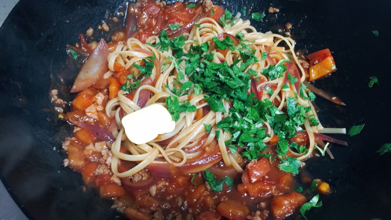 番茄肉酱意面