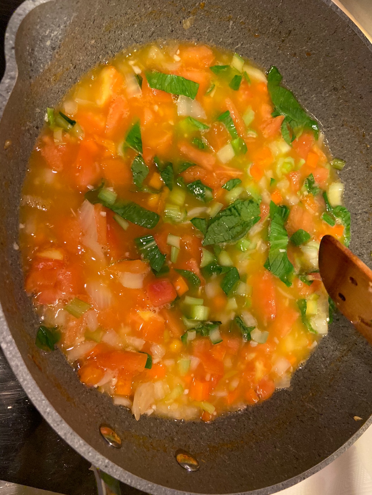 番茄素菜汤