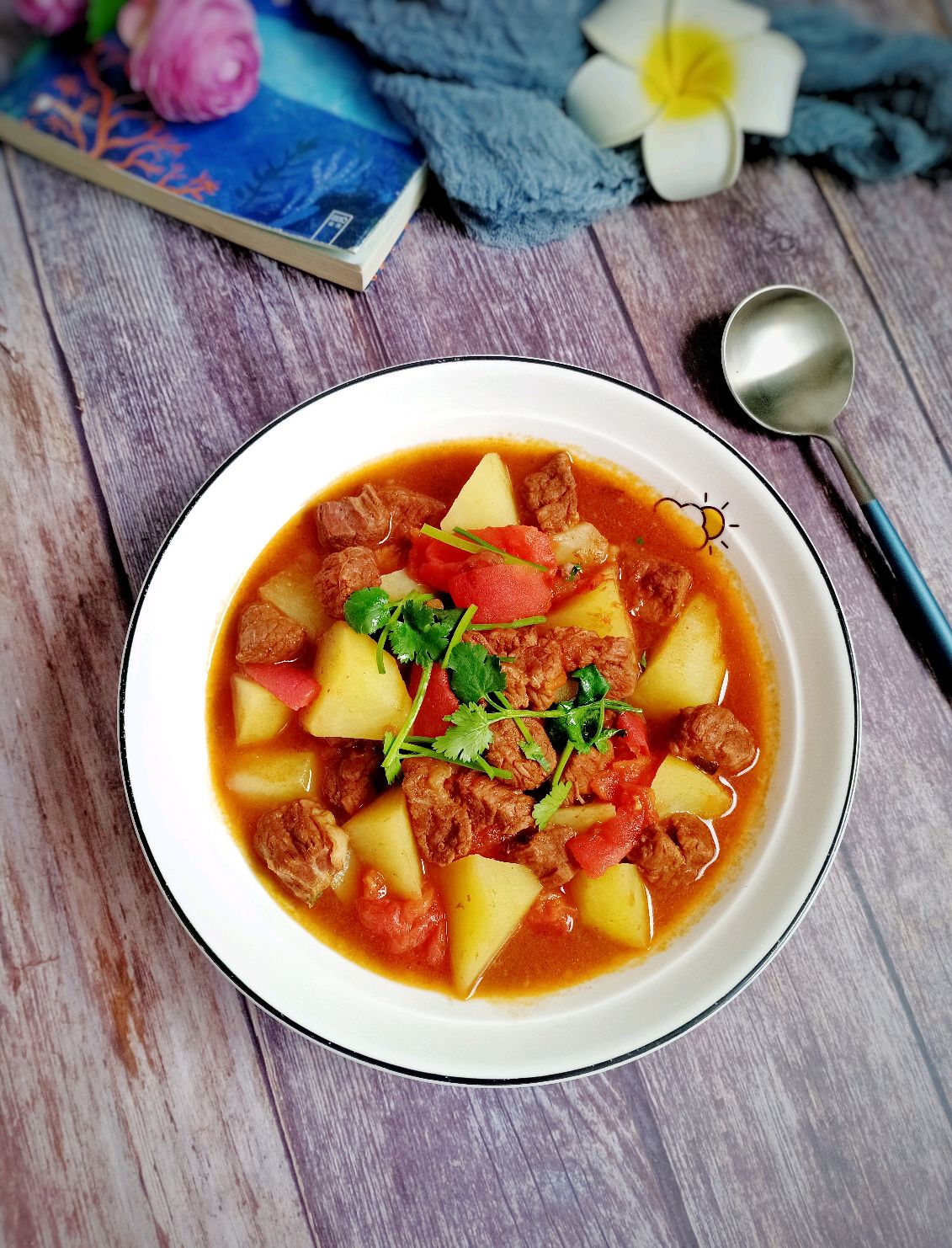 番茄土豆炖牛肉