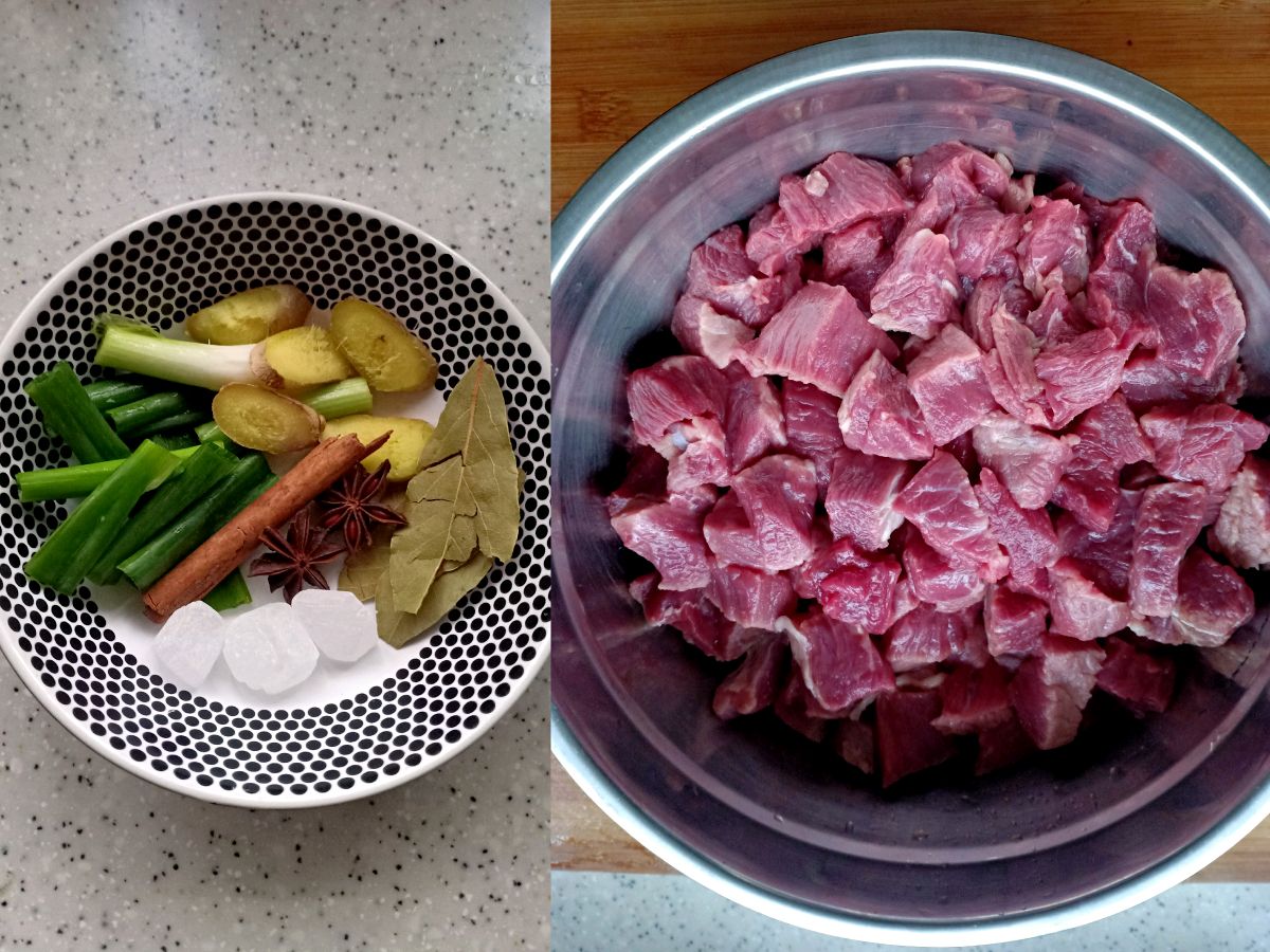 番茄土豆炖牛肉