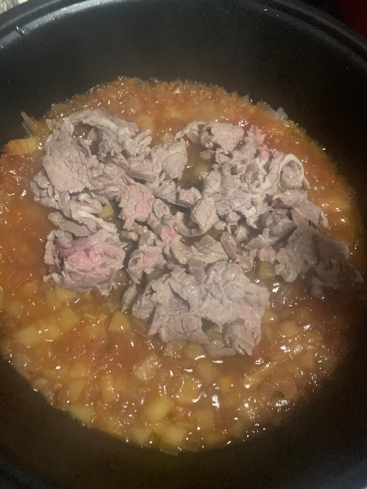 番茄土豆肥牛