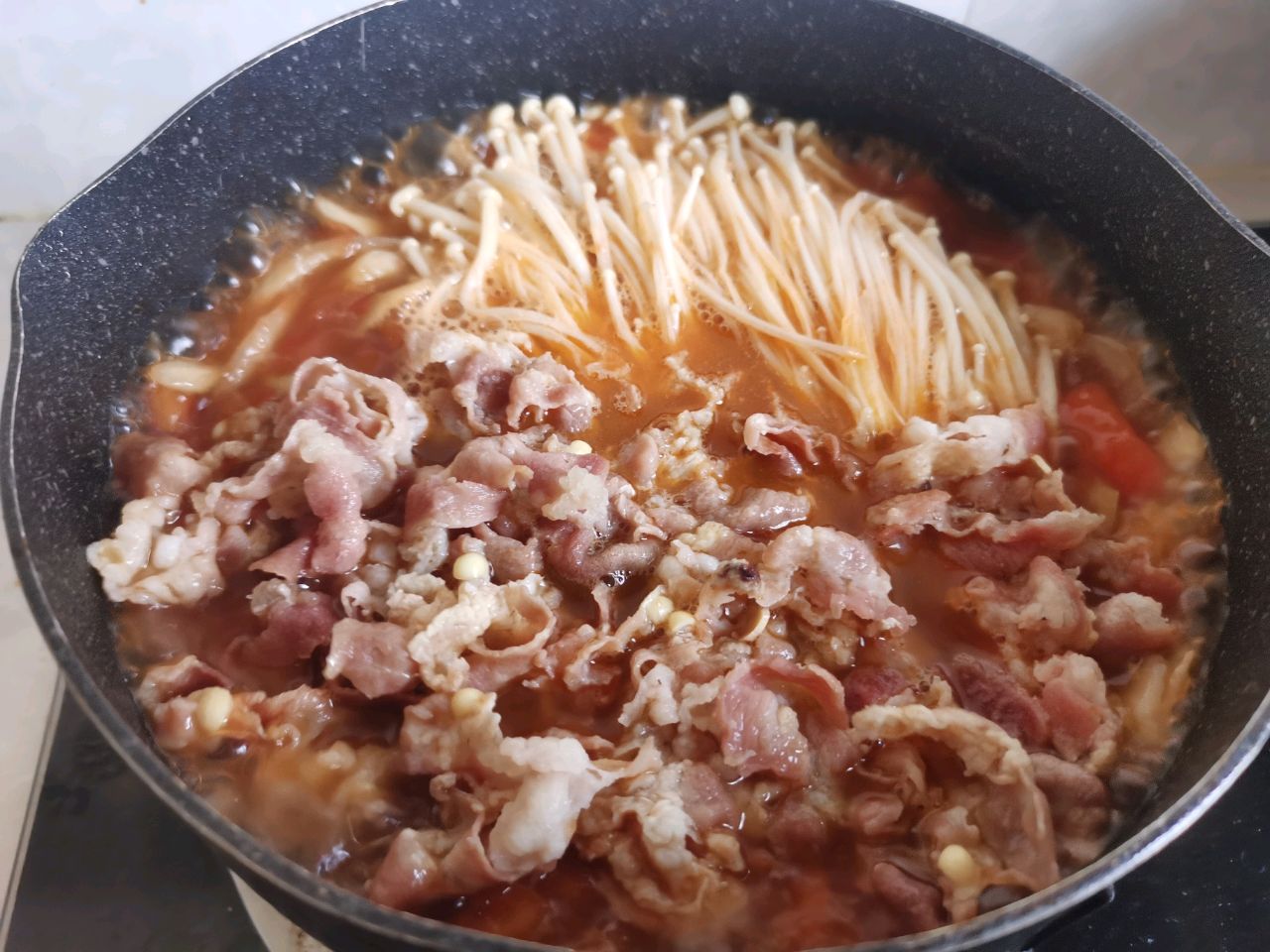 番茄土豆肥牛卷