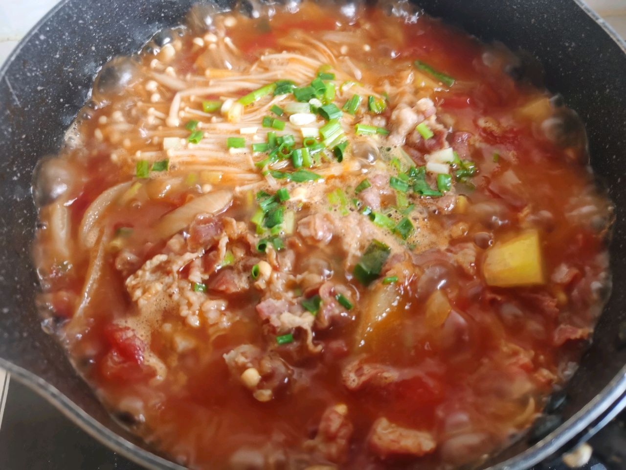 番茄土豆肥牛卷