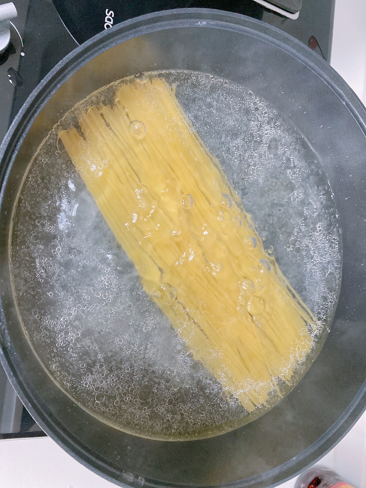 番茄虾仁意面