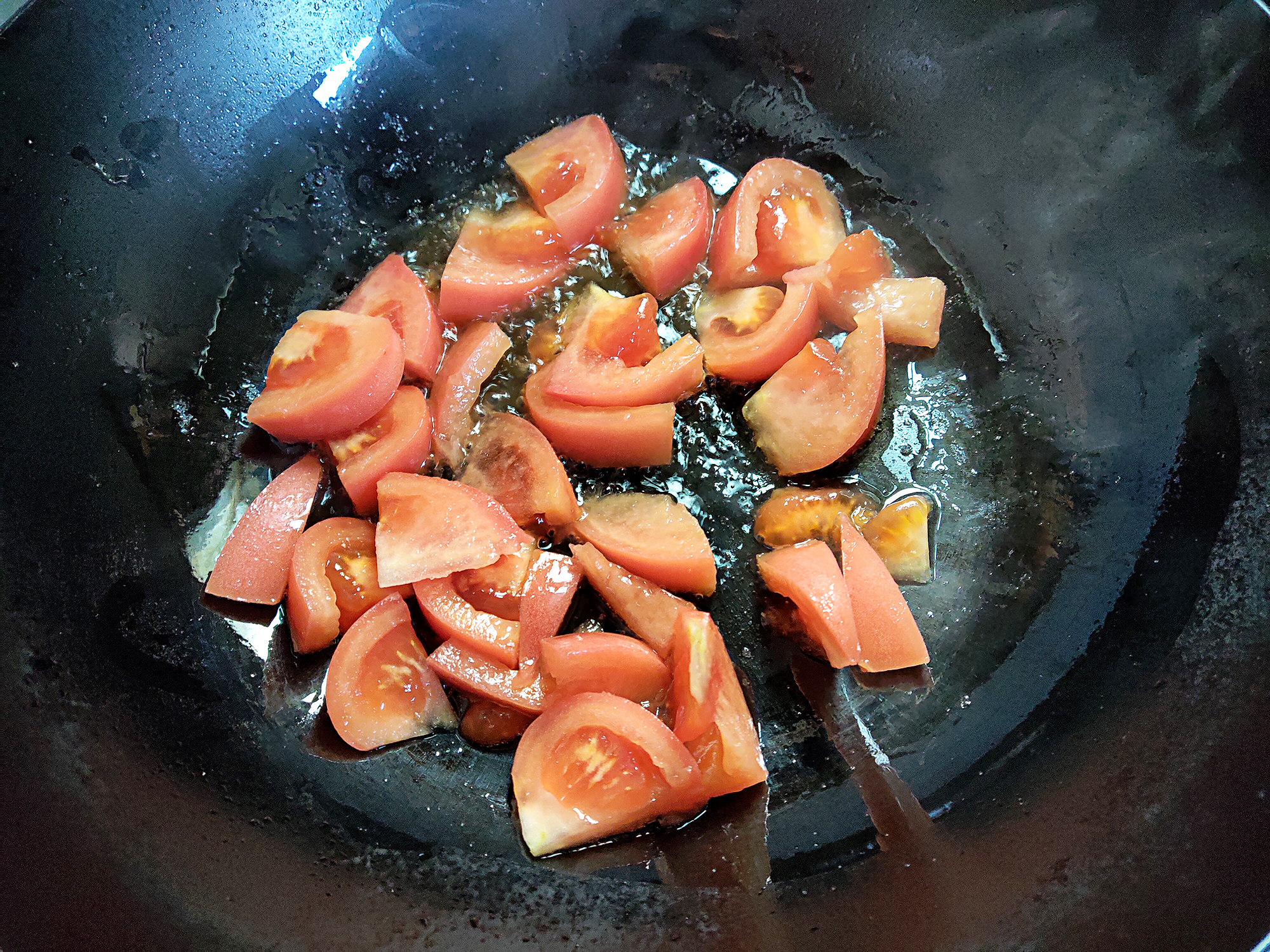 番茄香菇烩豆腐