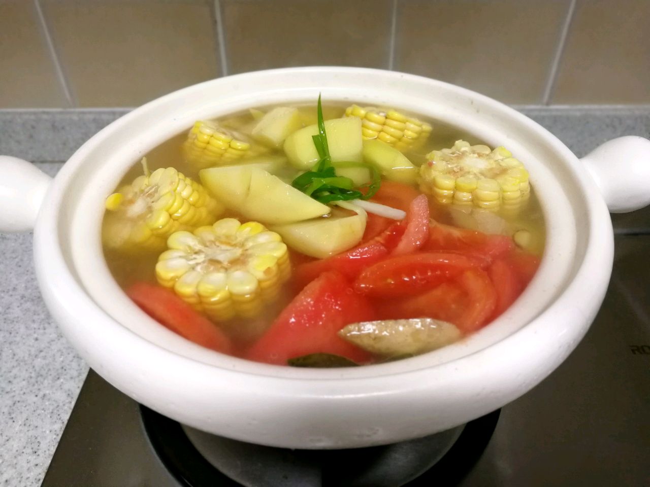 番茄玉米骨头汤