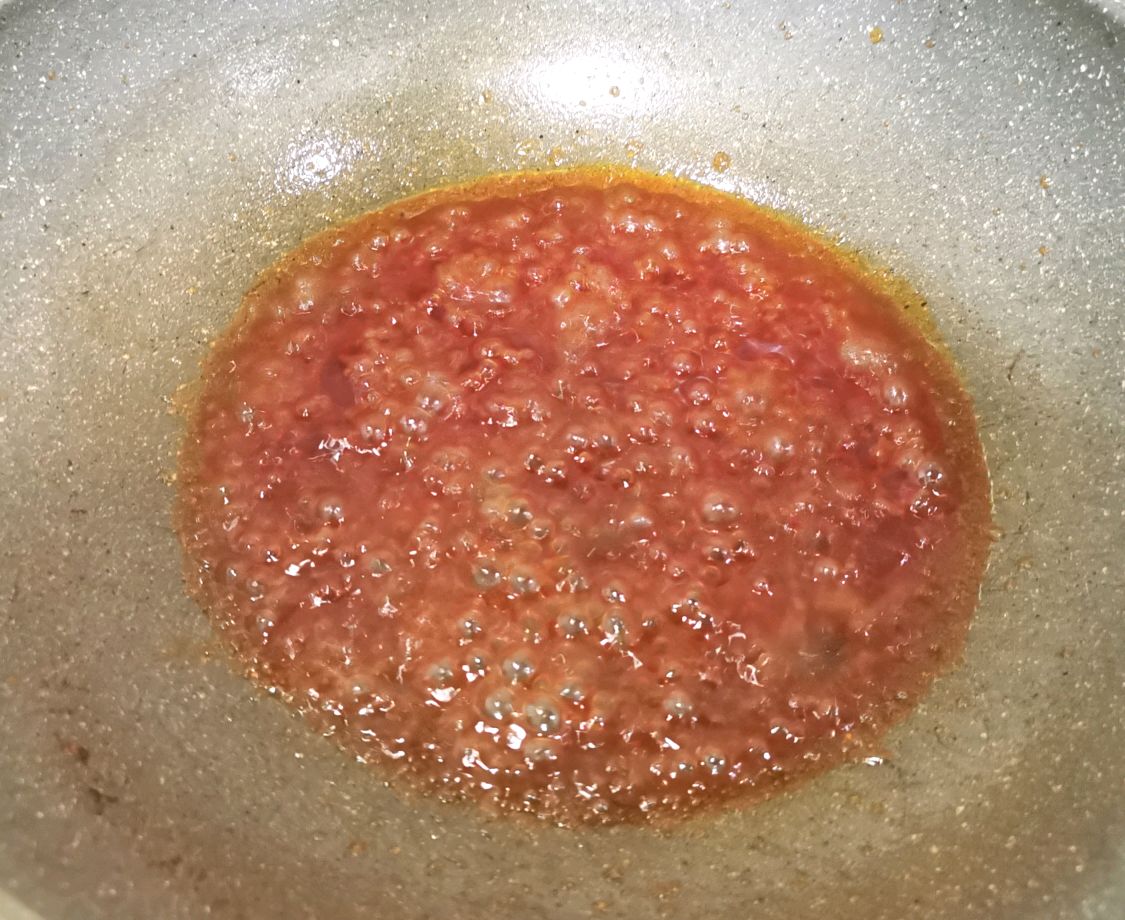 蕃茄汁烧带鱼段