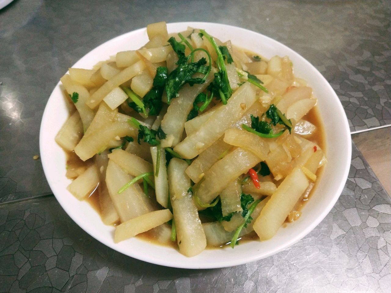 非常好吃的素萝卜