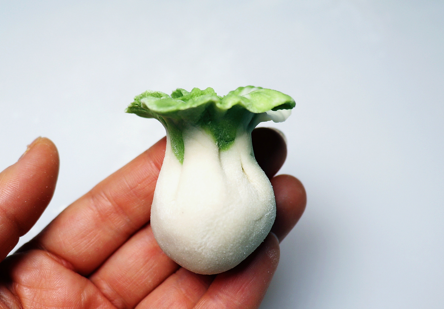 翡翠白菜蒸饺