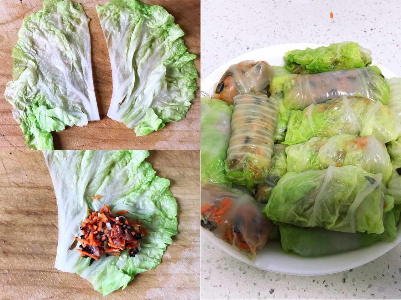 翡翠白玉卷（白菜肉卷）