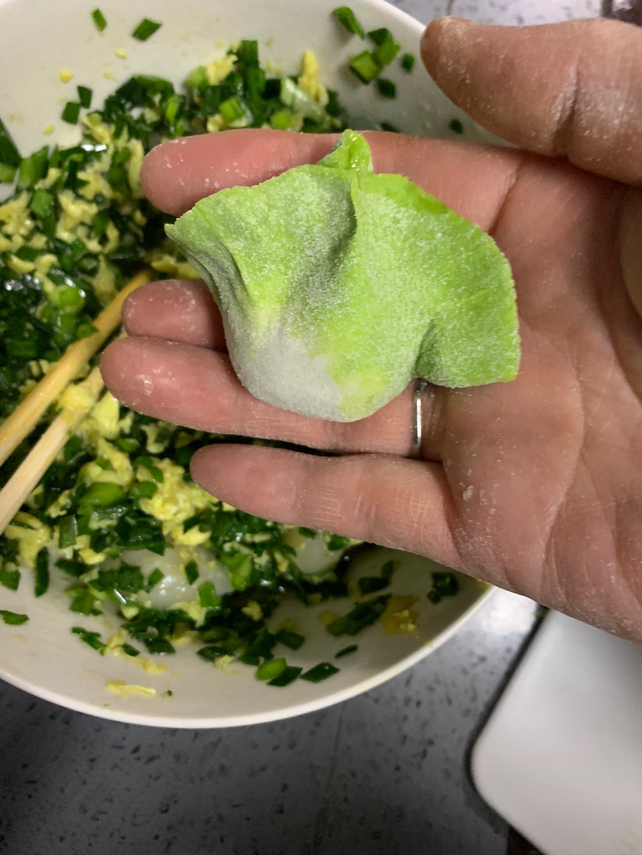 翡翠饺子好吃又好看