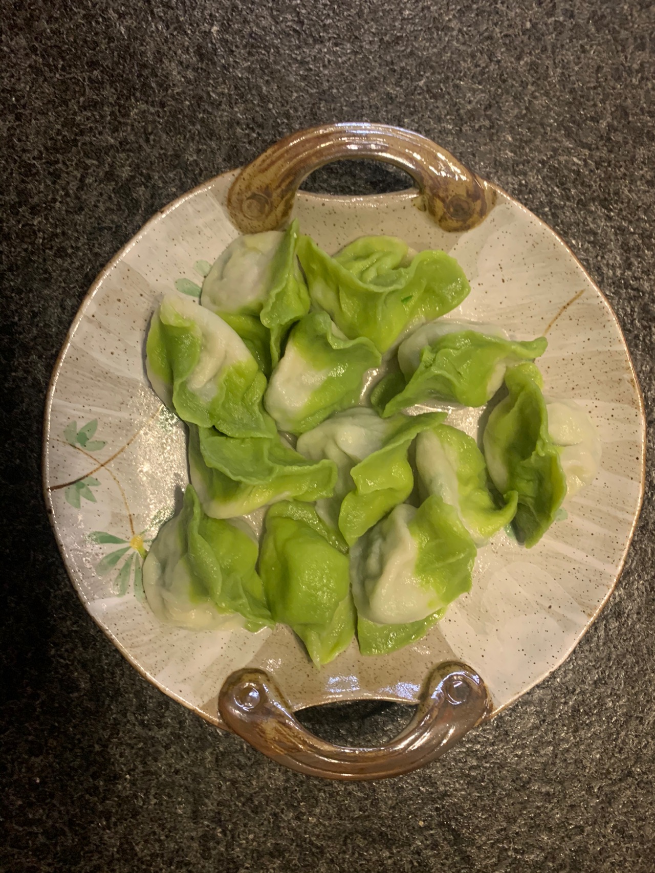 翡翠饺子好吃又好看