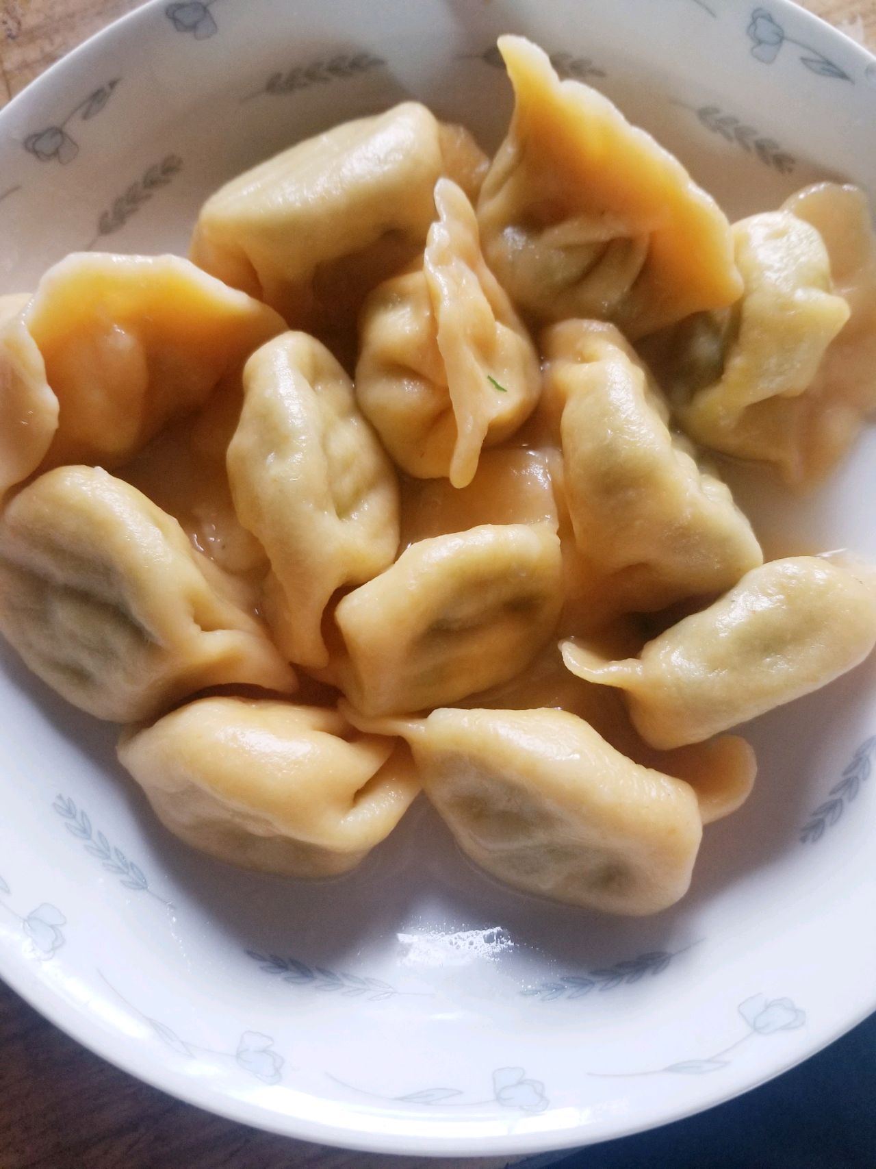翡翠虾仁饺