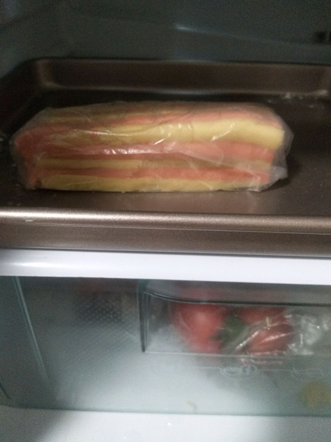 粉红格子饼干️