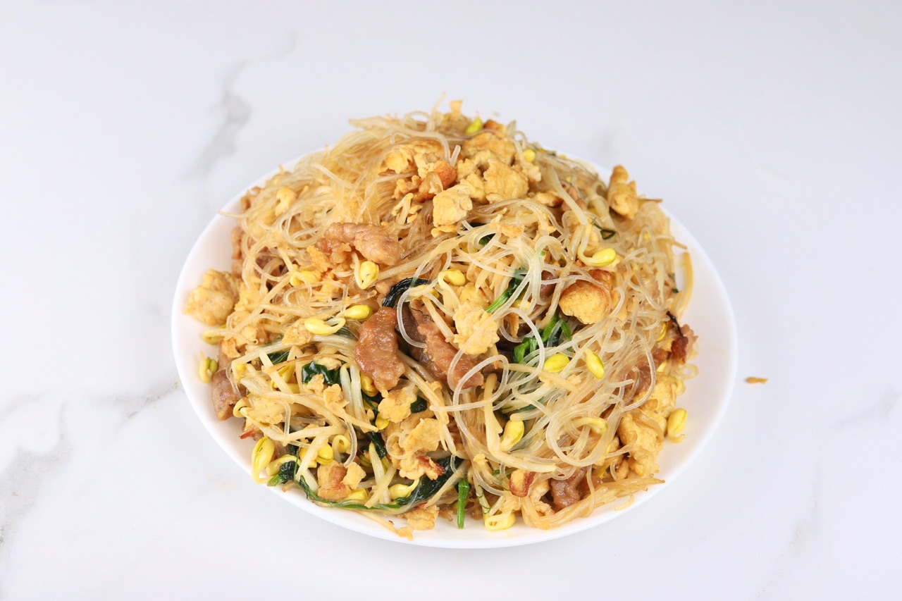 粉丝鸡蛋卷春饼