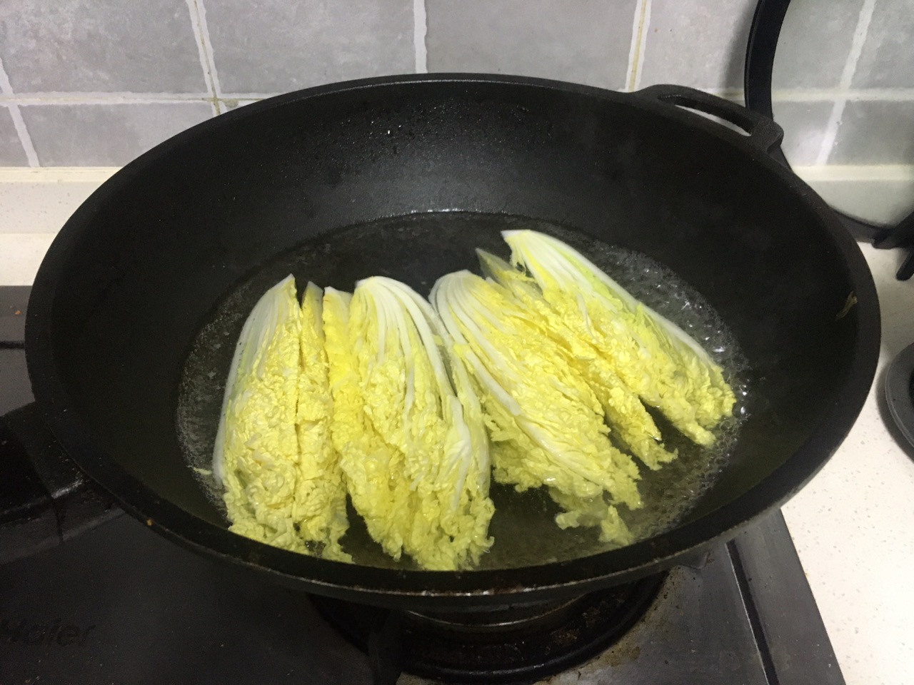 粉丝蒸娃娃菜