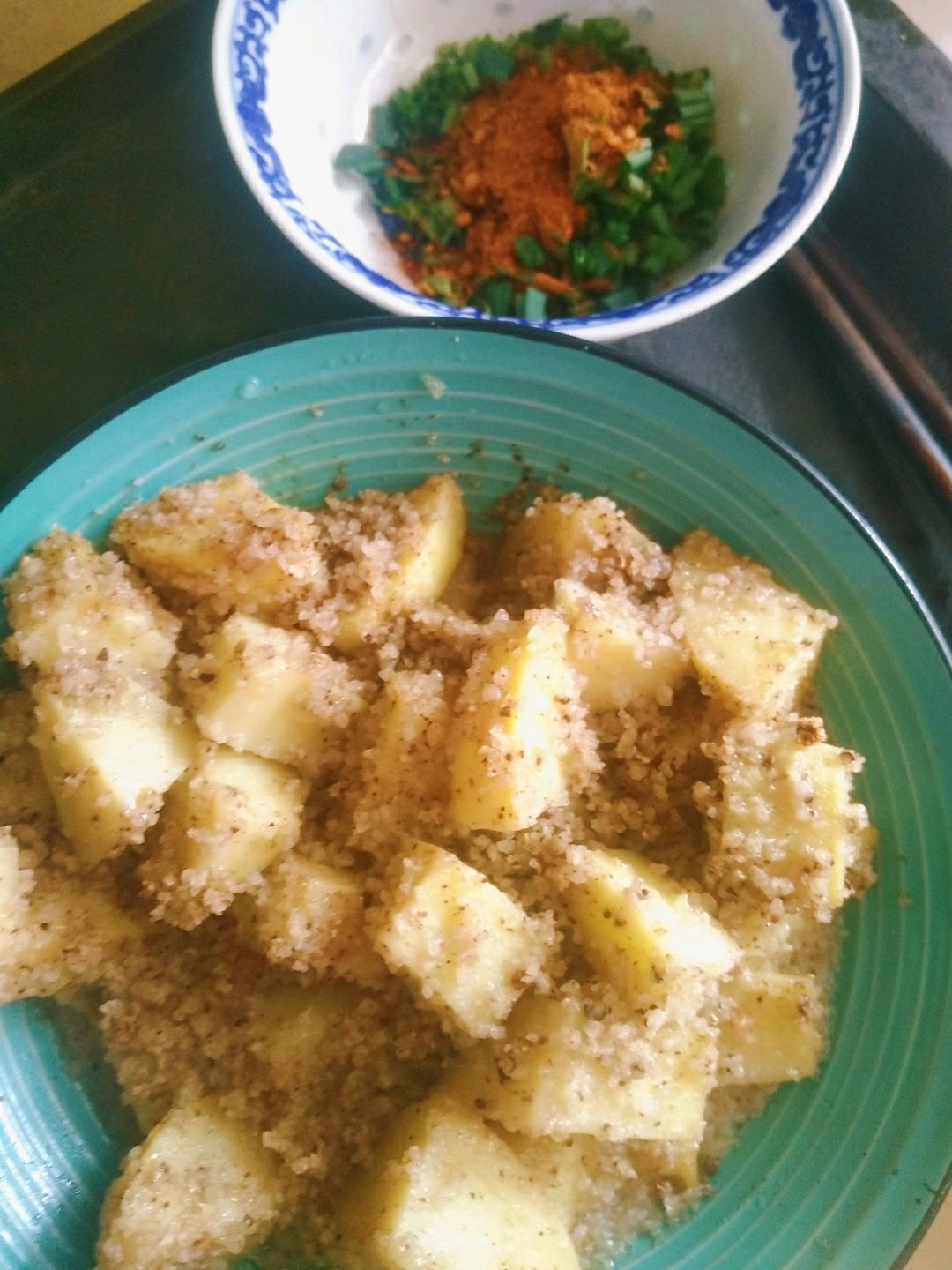 粉蒸盐焗土豆