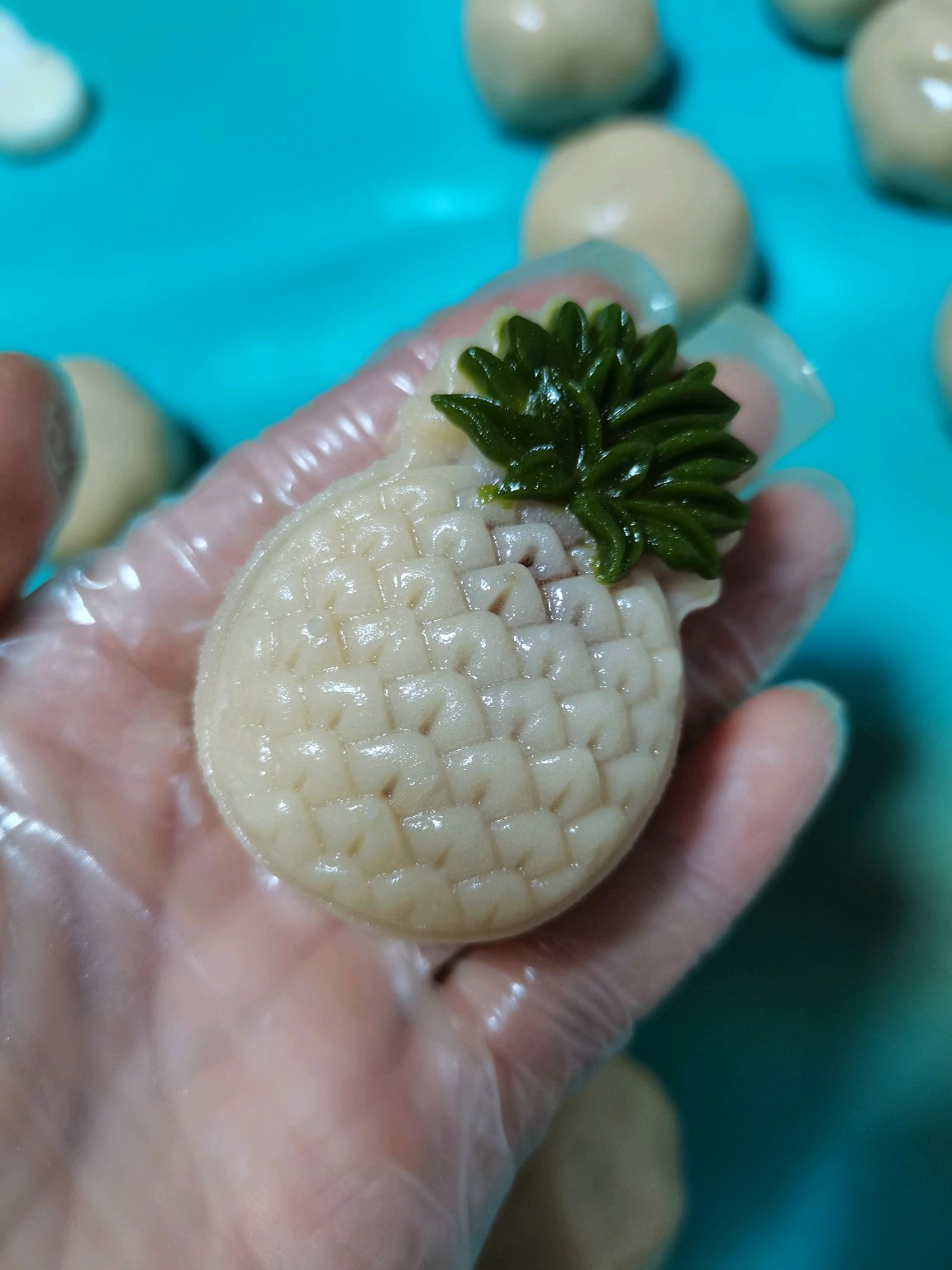 凤梨馅小菠萝月饼