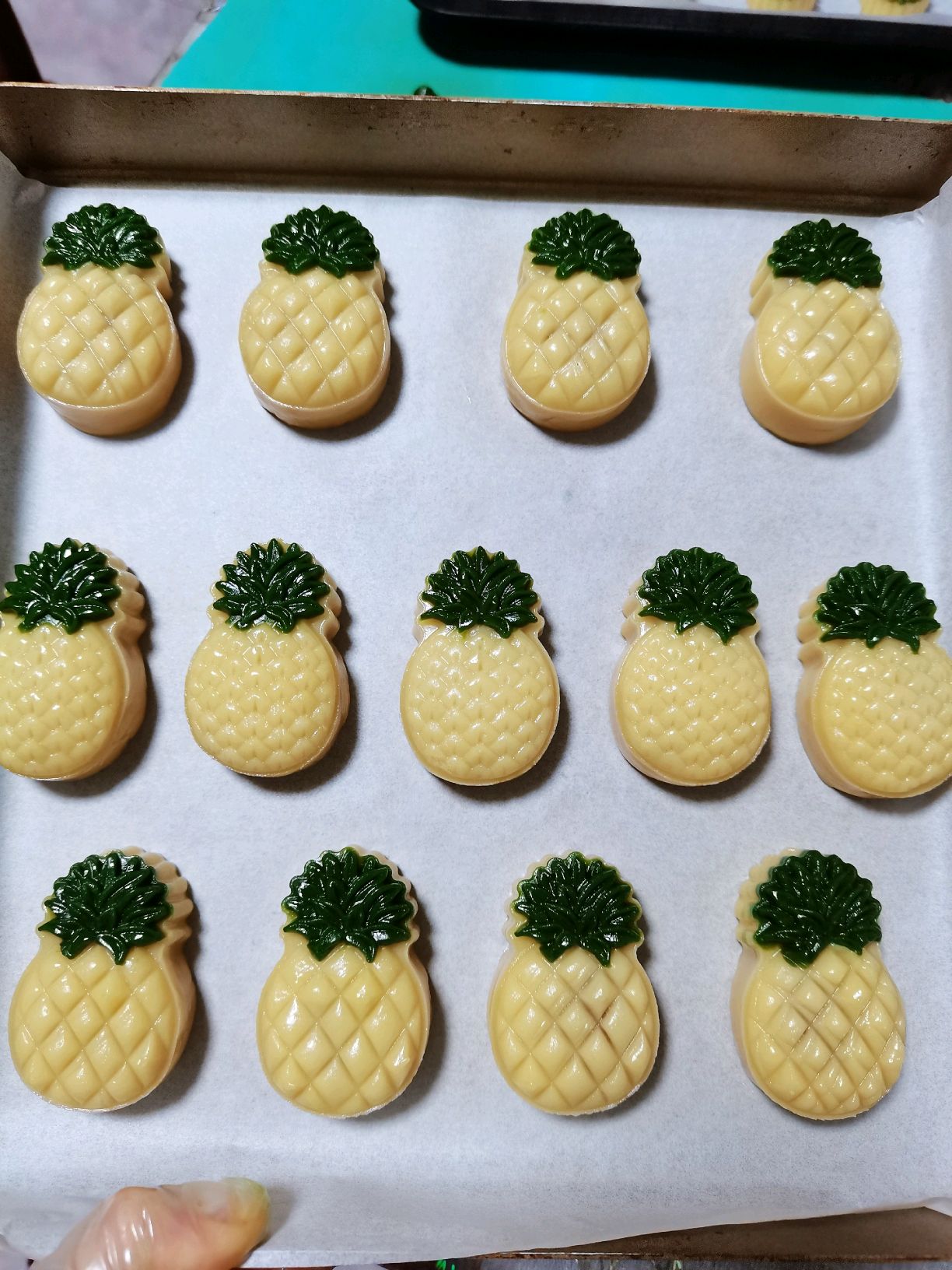 凤梨馅小菠萝月饼
