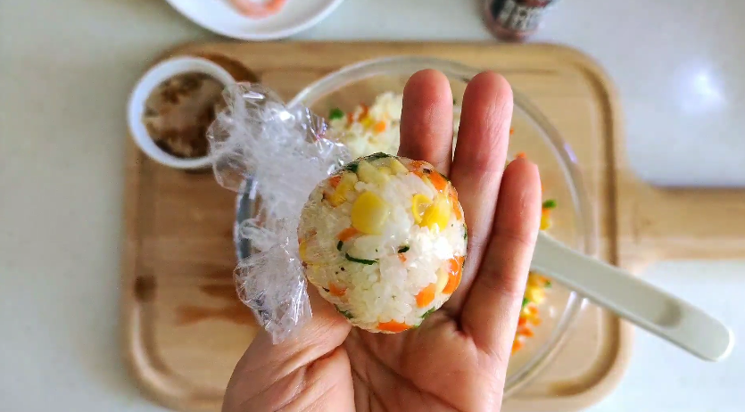 凤尾加拿大北极虾饭团
