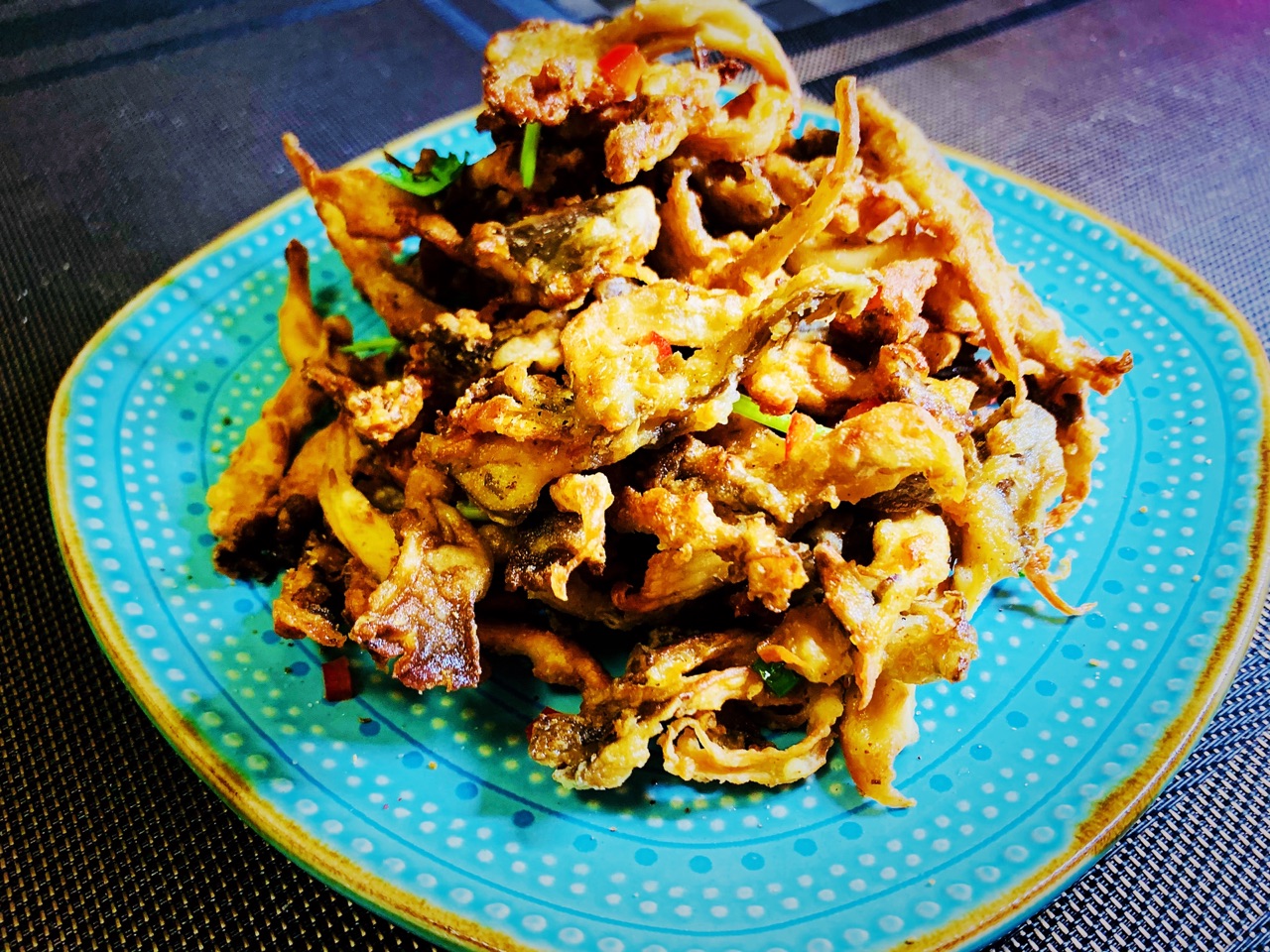 风味椒盐平菇