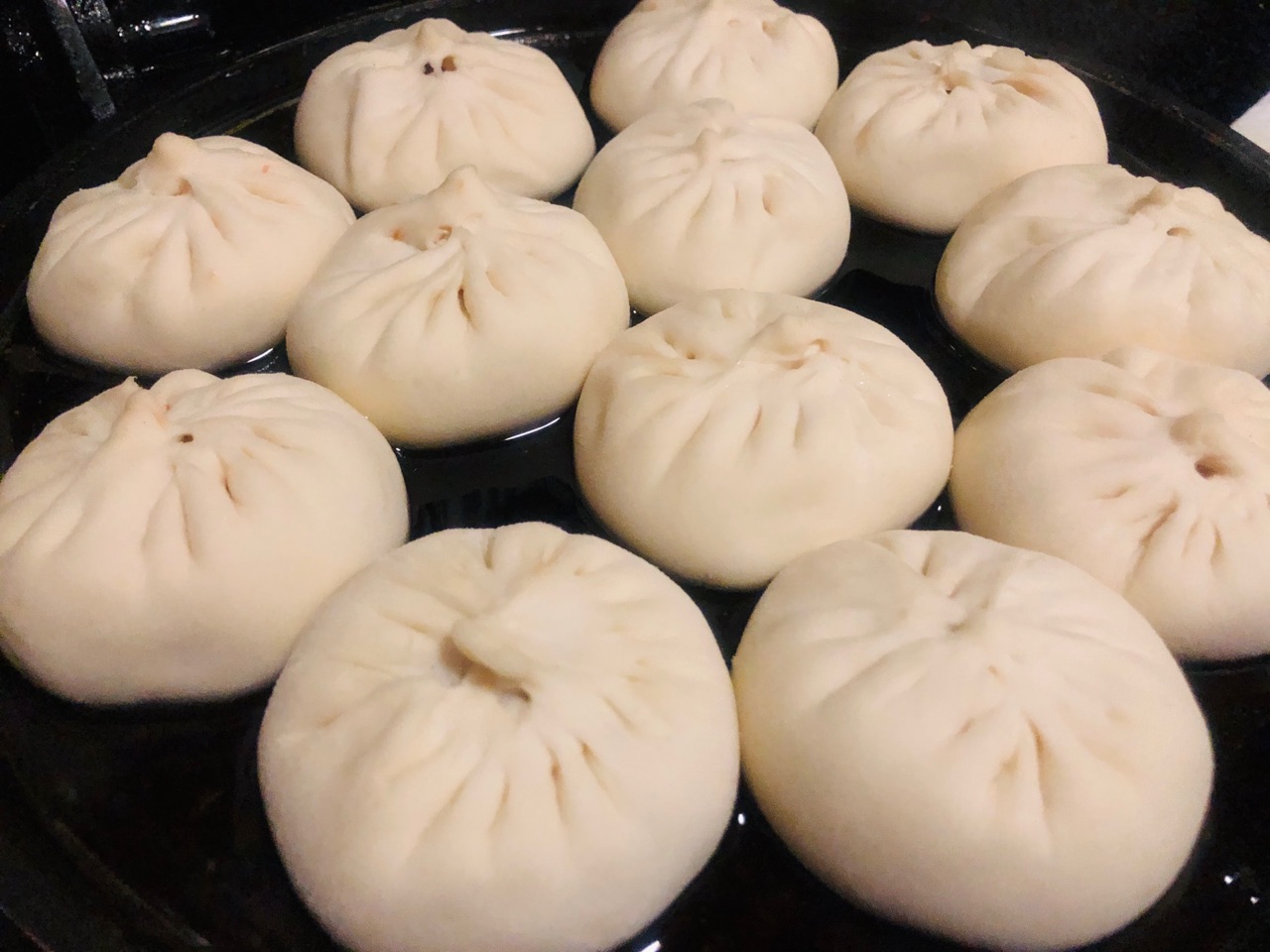 复刻上海生煎包