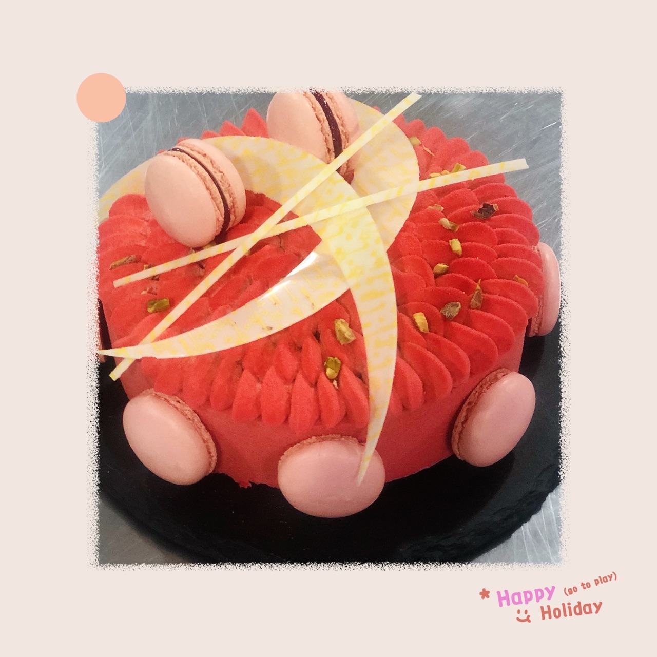 覆盆子榛子慕斯