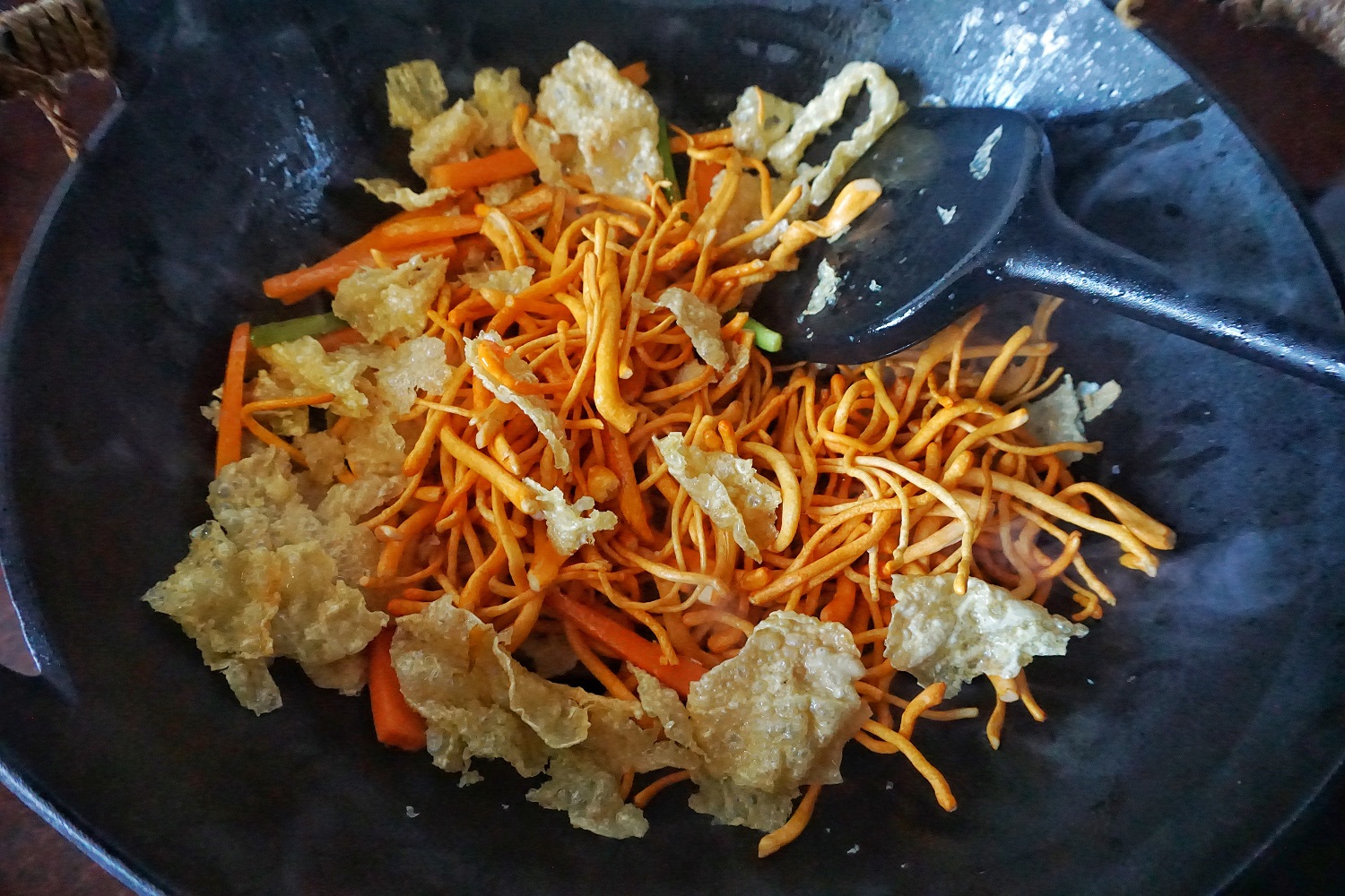 腐皮虫草花炒瘦肉