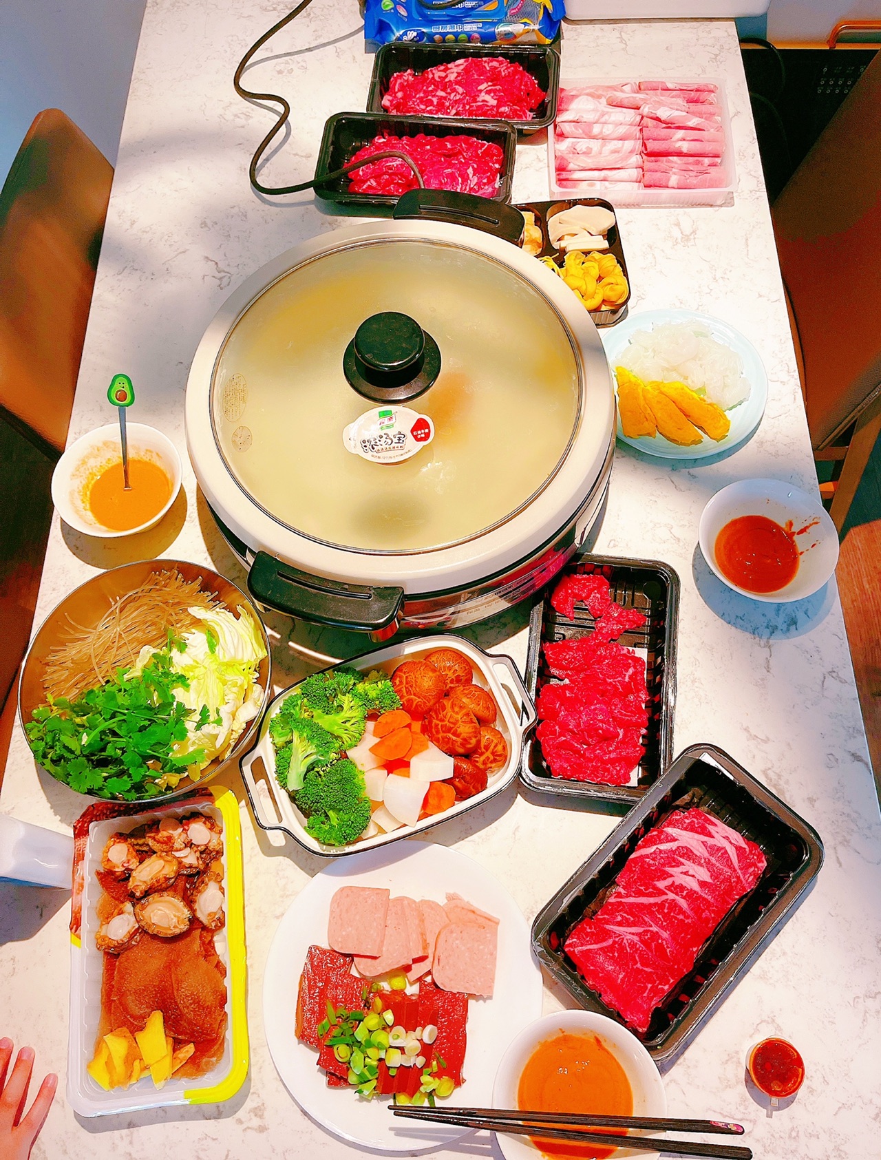福气火锅年夜饭