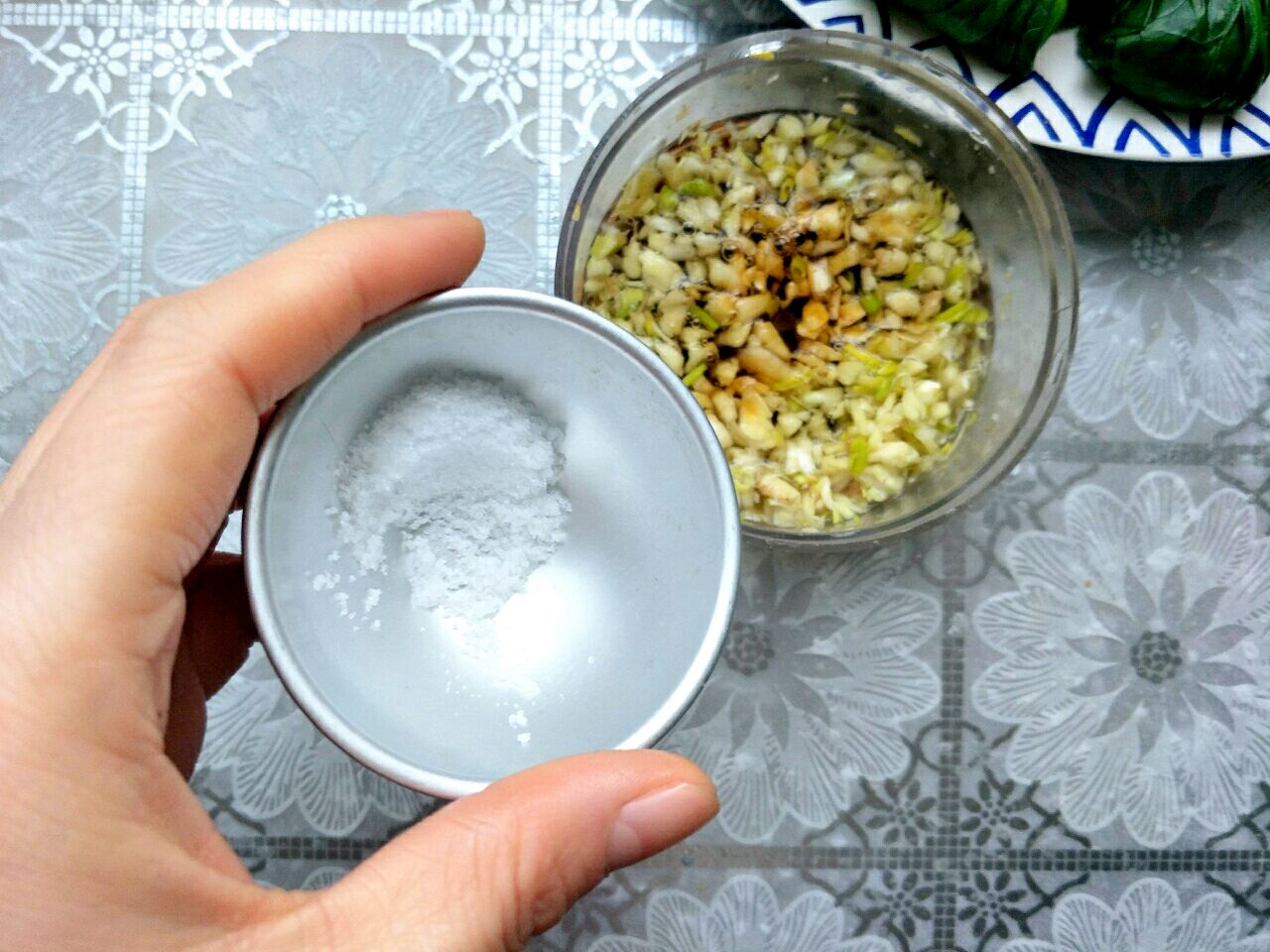 福气凉拌菜:花开富贵