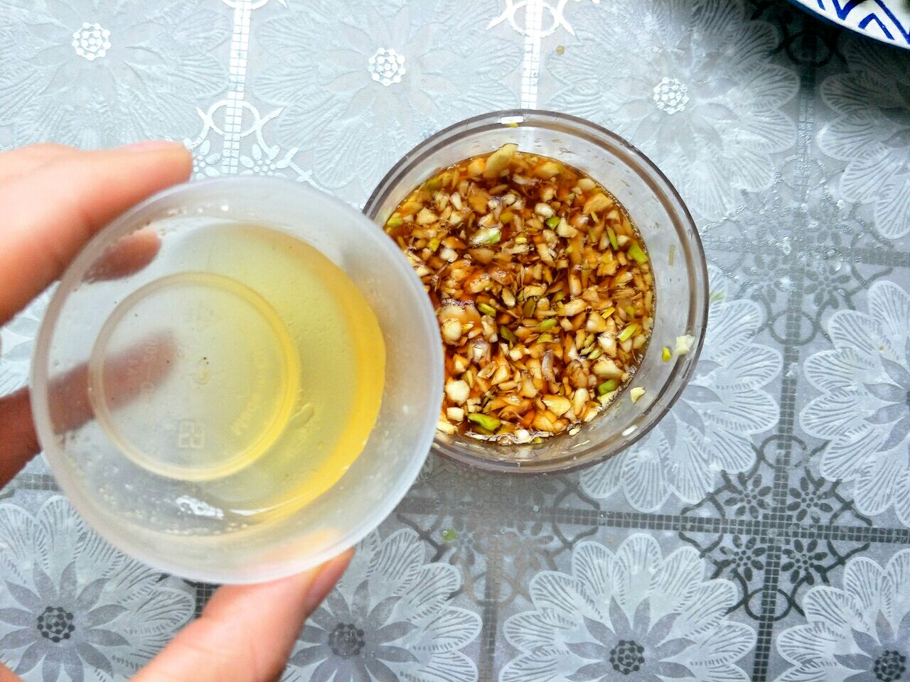 福气凉拌菜:花开富贵