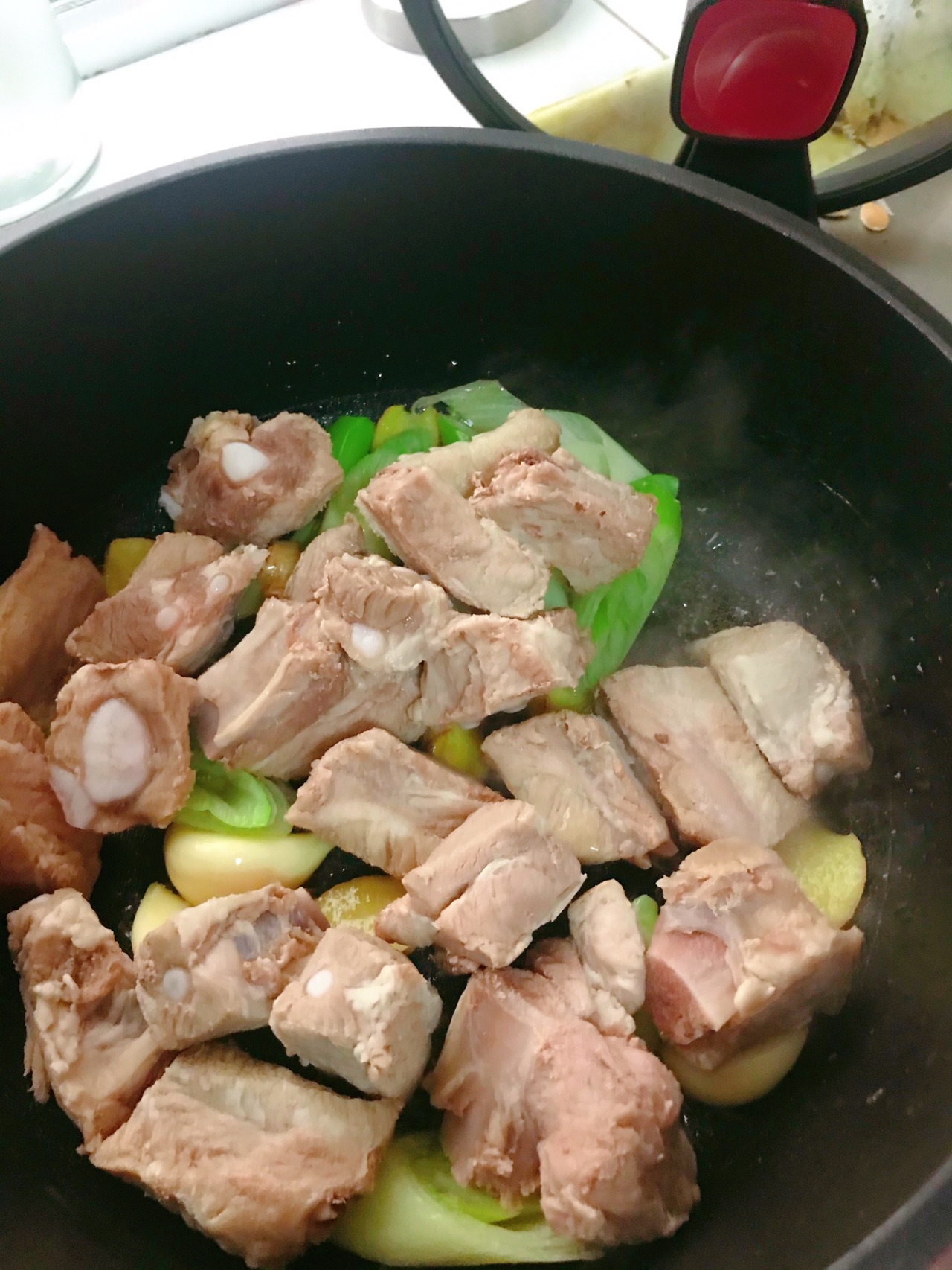 腐乳红烧排骨