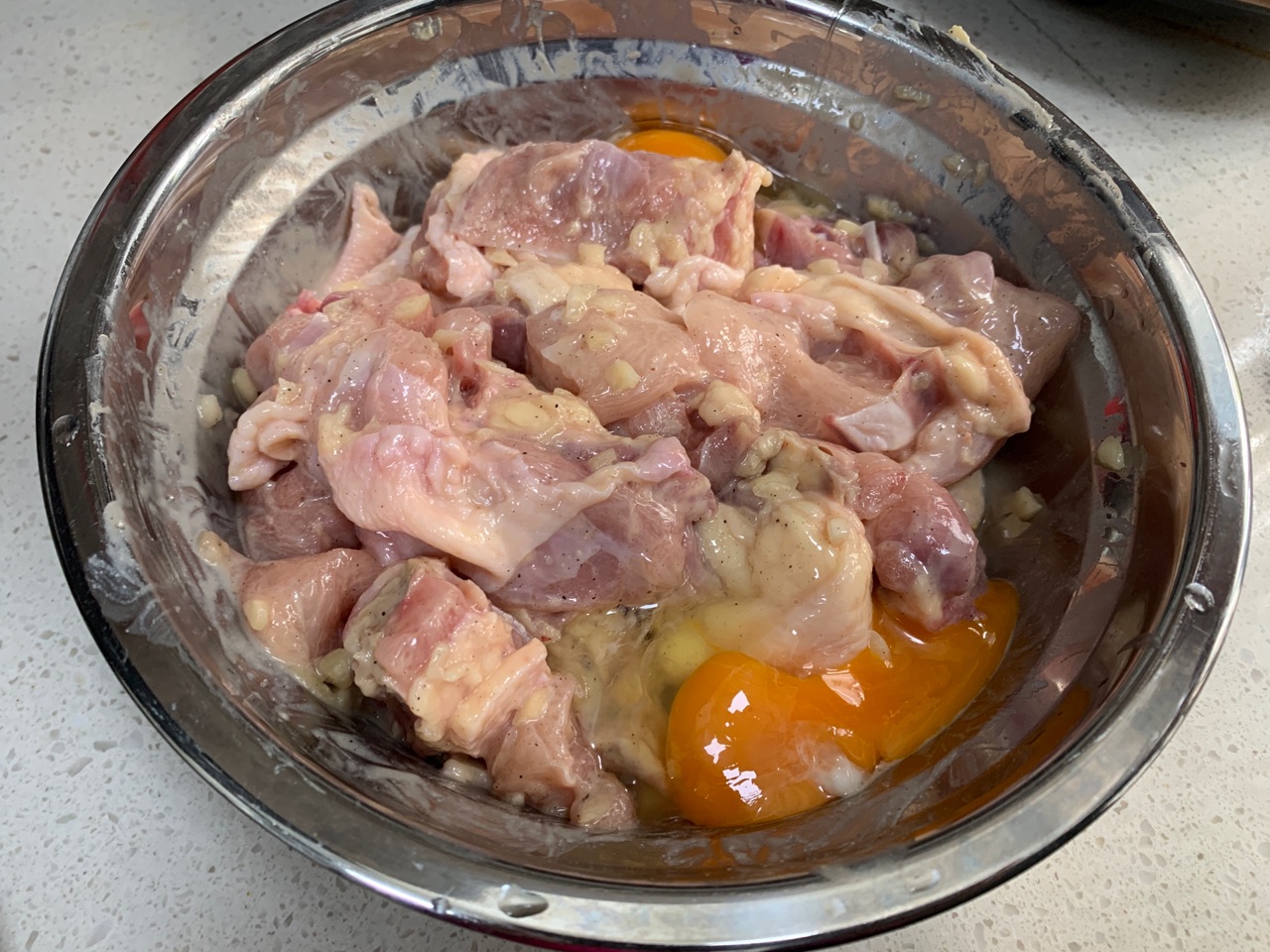 腐乳蒜香鸡