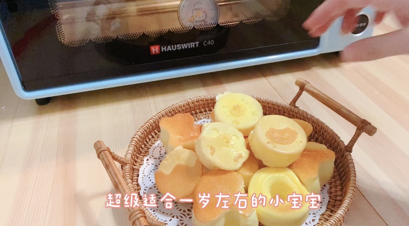 辅食宝宝的手指食物|无油无糖小蛋糕