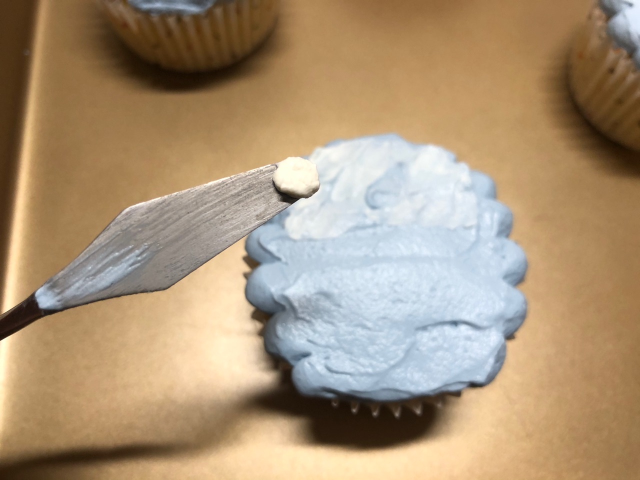 富士山纸杯蛋糕