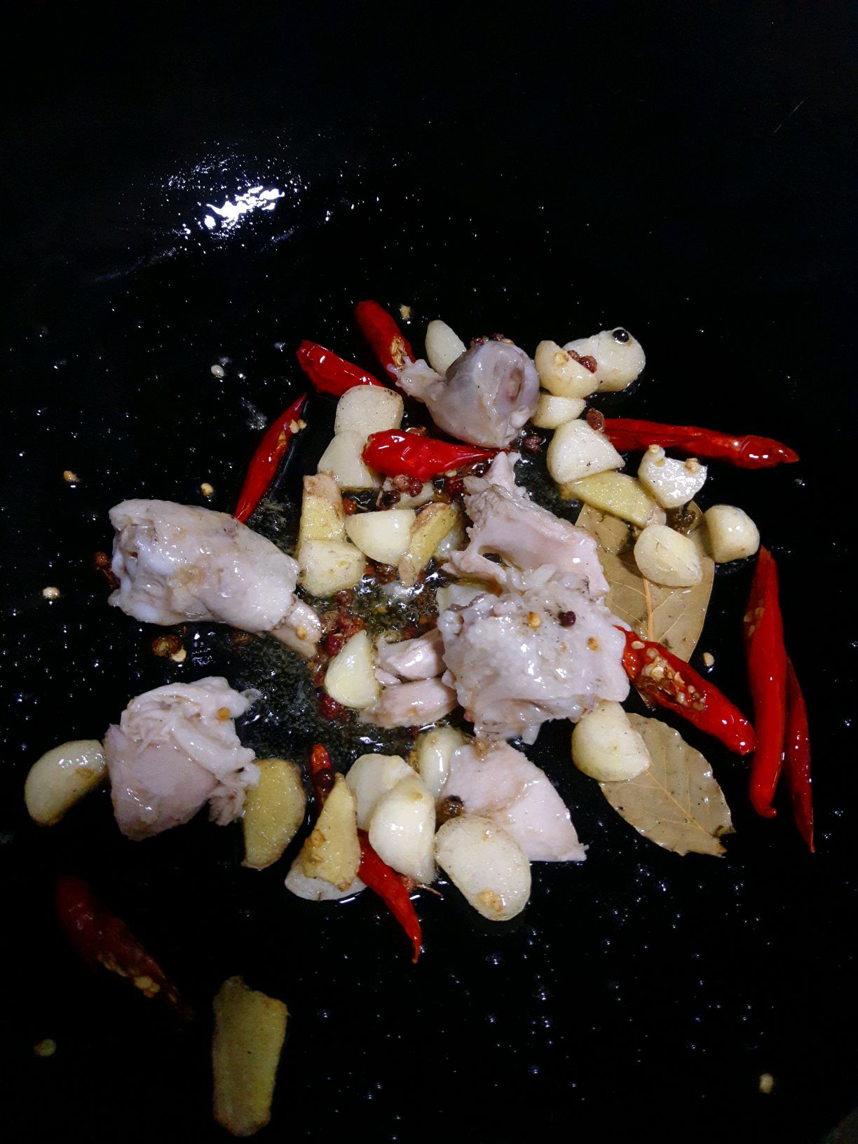腐竹烧鸡块