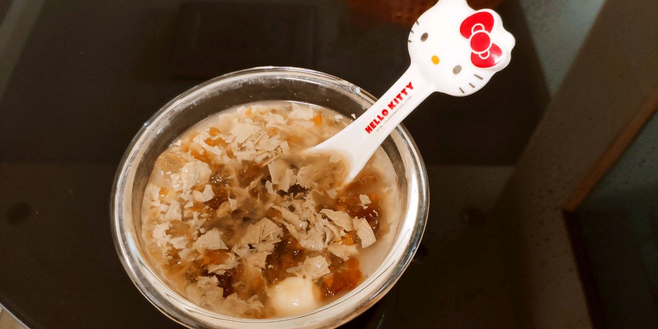 腐竹桃胶