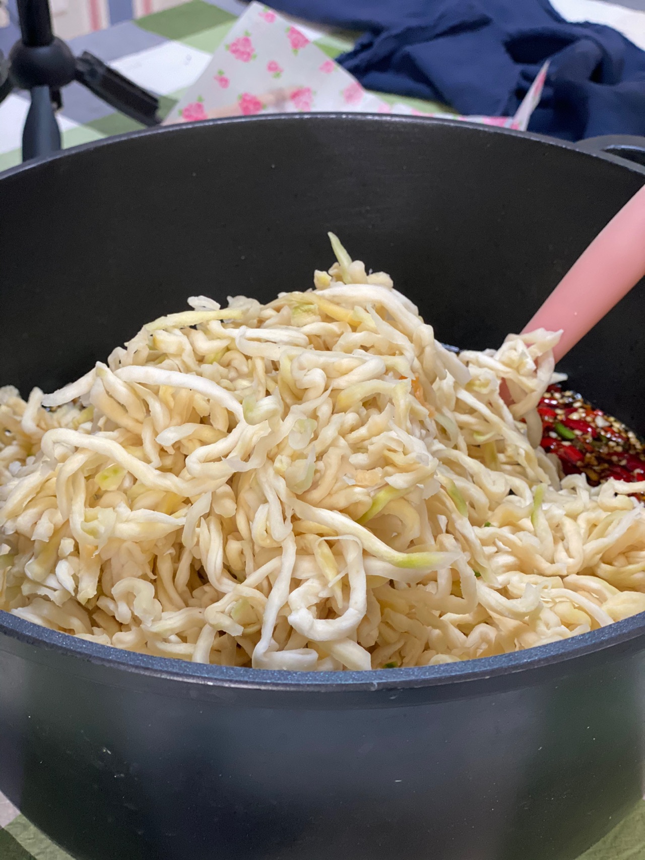 嘎嘣脆的爽口木瓜丝
