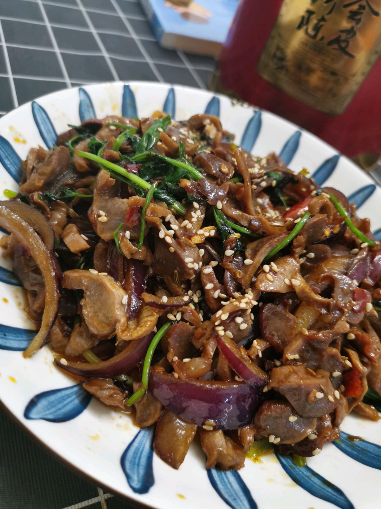 嘎嘣脆辣炒鸡胗
