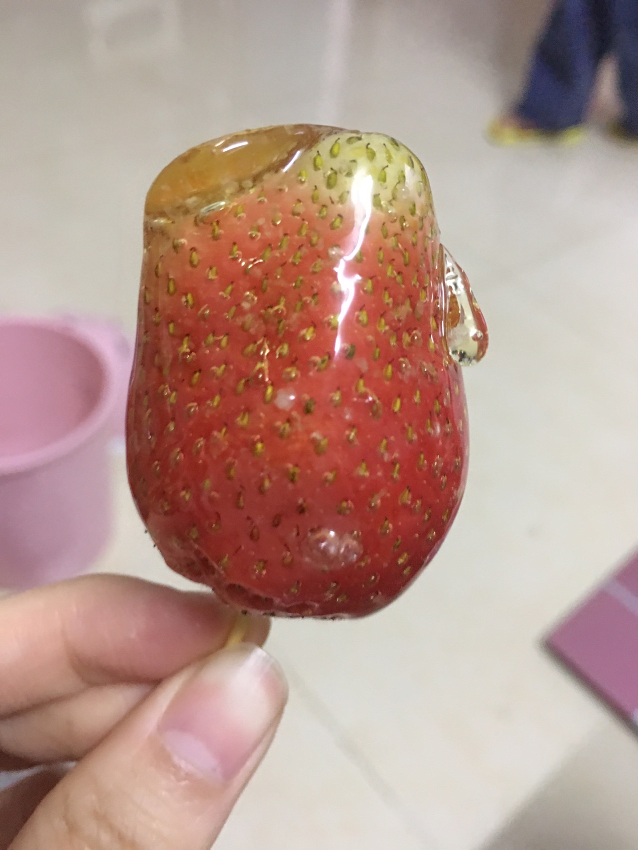 嘎嘣脆❗️自制冰糖草莓
