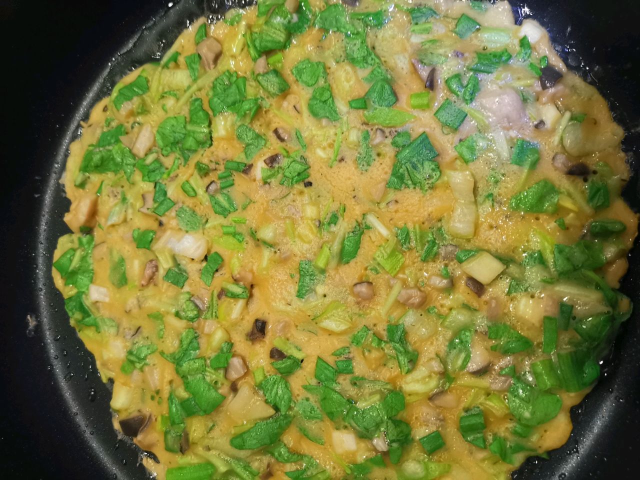 改良版北方摊咸食（蔬菜饼）