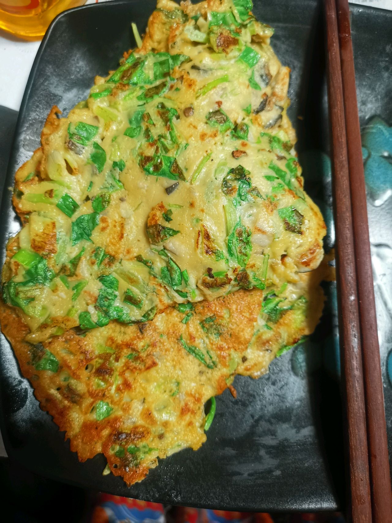 改良版北方摊咸食（蔬菜饼）