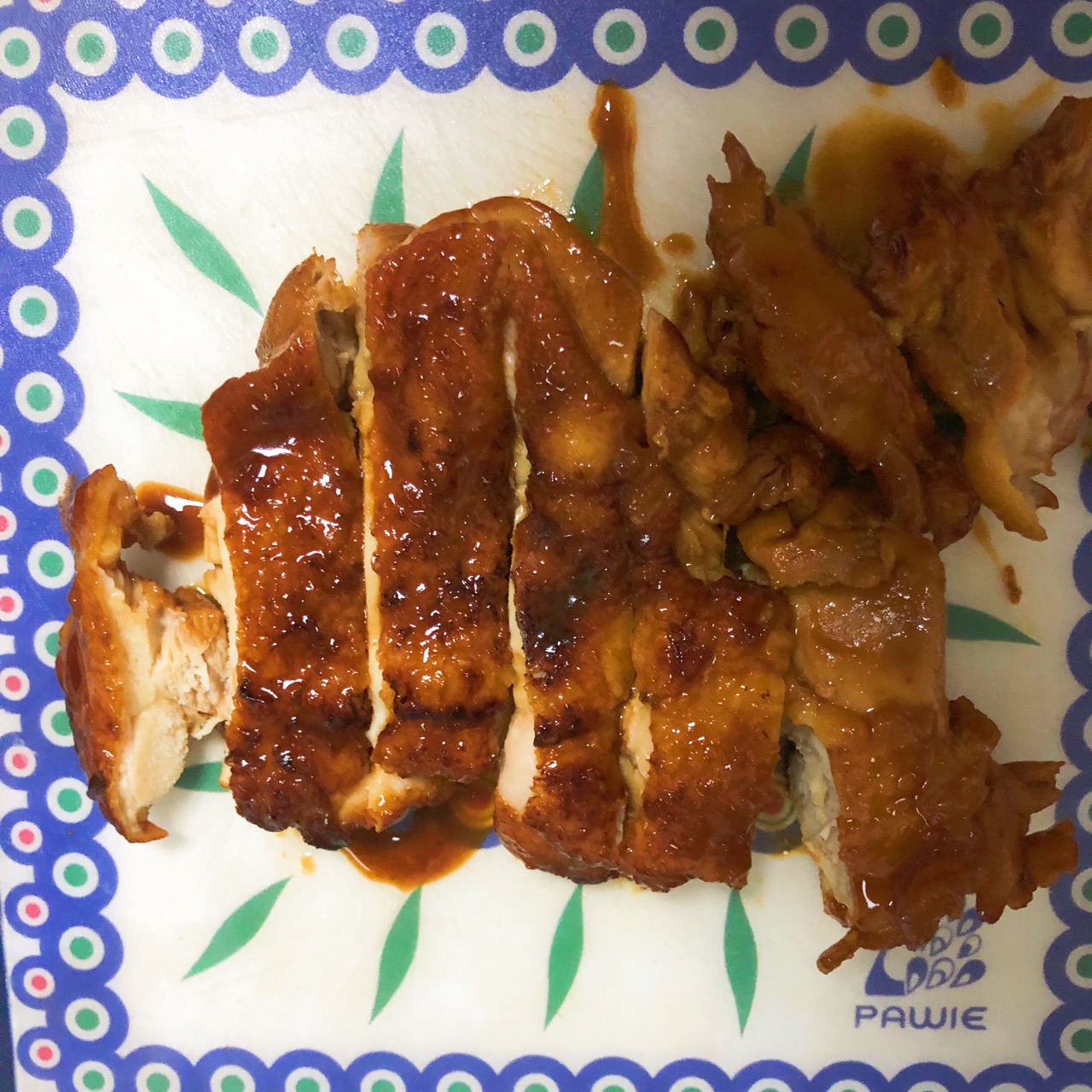 盖烧鸡腿饭
