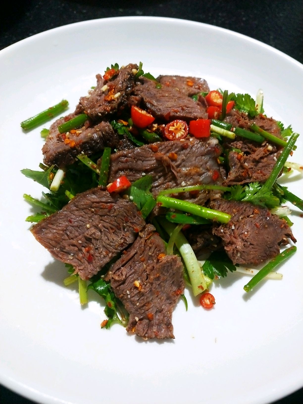 干拌牛肉~不可错过的美味