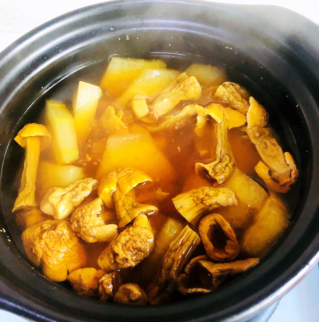 干贝菌茹冬瓜汤