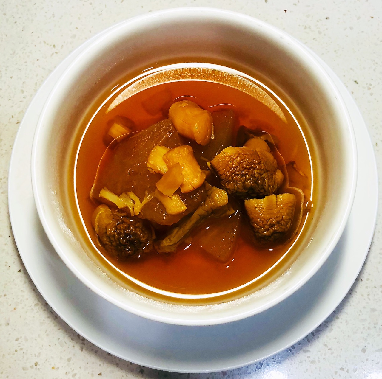 干贝菌茹冬瓜汤