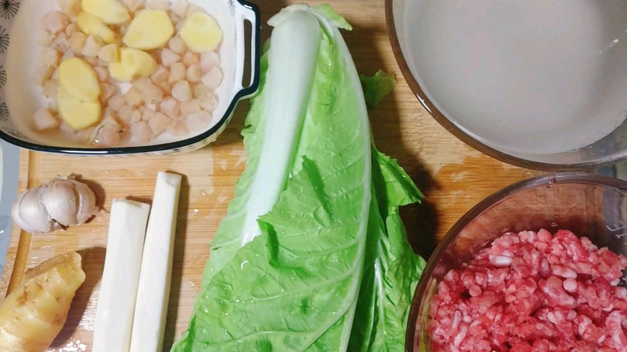 干贝肉沫山药粥